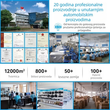 Automobilski stol za laptop i sklopna ploča za stražnji red – višefunkcionalan, plastična, Snap-in ugradnja, Shunwei, opća kompatibilnost