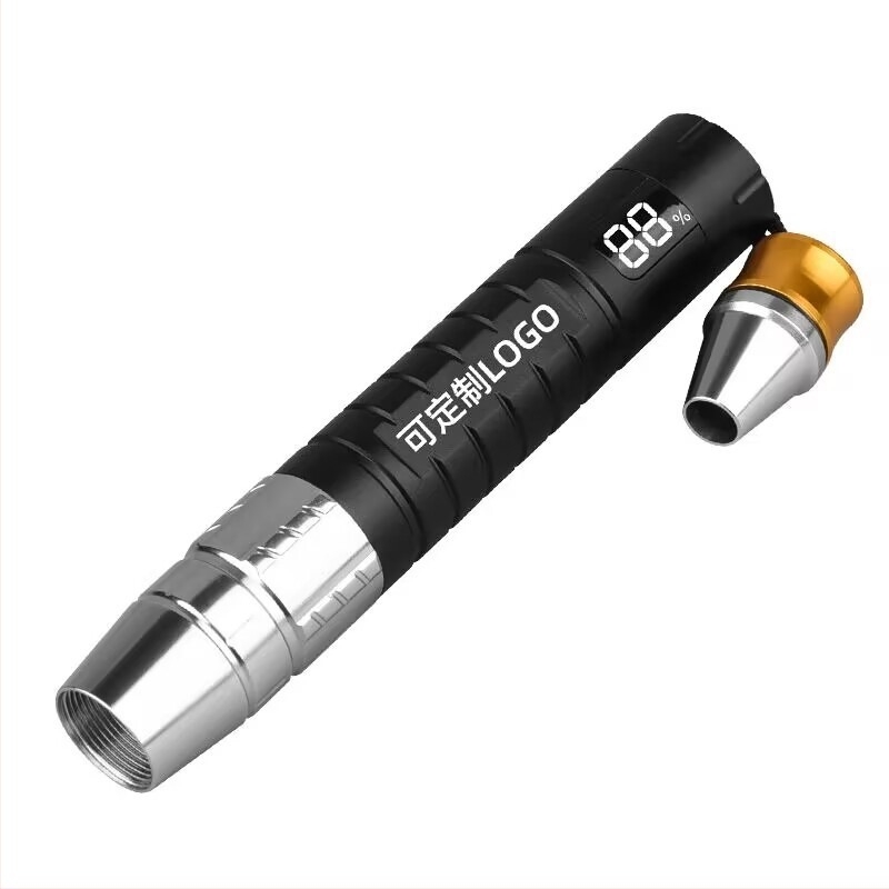 Fener za identifikaciju nefrita i nakita s UV svjetlom 365 nm, kućište od aluminijske legure, punjiva baterija 3000 mAh, LED 10 W, domet 100–200 m