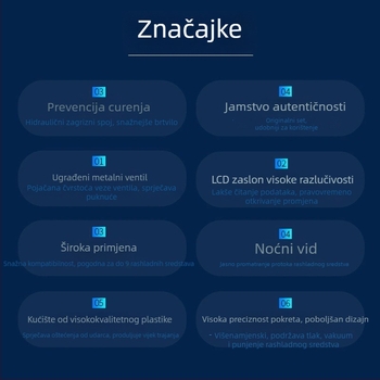 Flyover VMG-1-S-L digitalni tlakomjer za automobilsku klimu – rashladno sredstvo