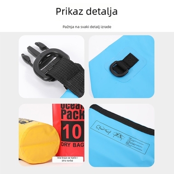 Vodootporna torba/kutija za kampiranje - PVC, kapacitet 2-20 L, unisex