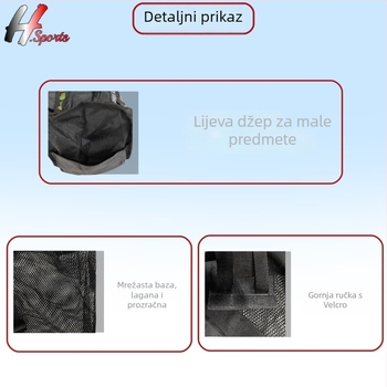Ruksak za ronjenje – mrežasta torba za opremu, kapacitet 20-35L, kompozitni materijal, marka W.M.D i H.Sports