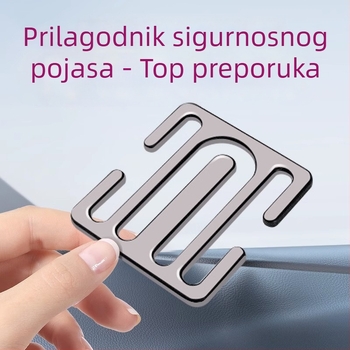 Držač podešavanja pojasa za dječje auto-sjedalo – limiter protiv gušenja za bebe i trudnice, štiti unutrašnjost automobila
