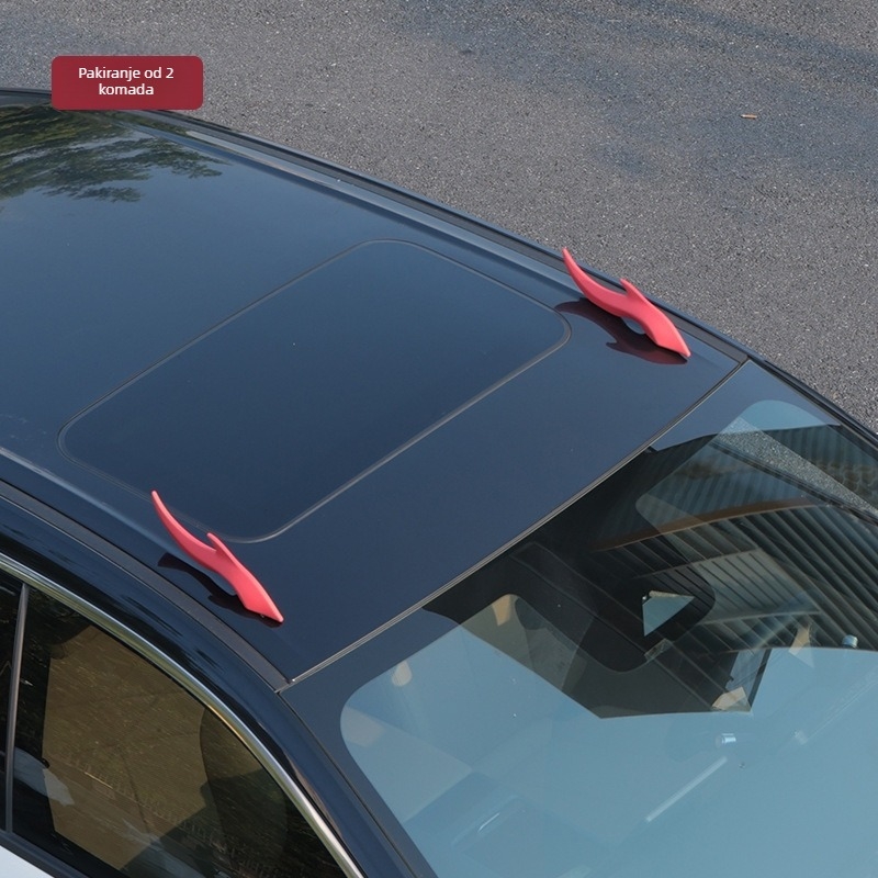 Dekoracija za automobil s rogom zmaja, 3D EVA materijal, kompatibilno s automobilima i motociklima, Podrijetlo Guangzhou, Marka Still Floating