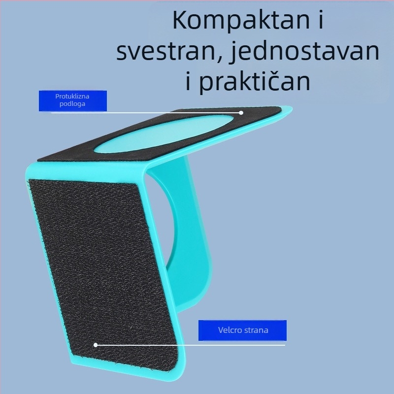 Organizator prtljažnika automobila s anti-slip limiterom, pregradnim dijelom kutije za pohranu i nosačem