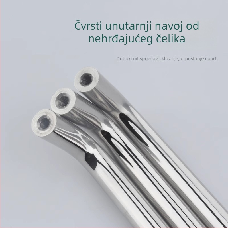 Ručka od nehrđajućeg čelika 304 za ladice i ormare — polirani završetak, moderni minimalistički stil, primjena: ladice, ormarići, ormar