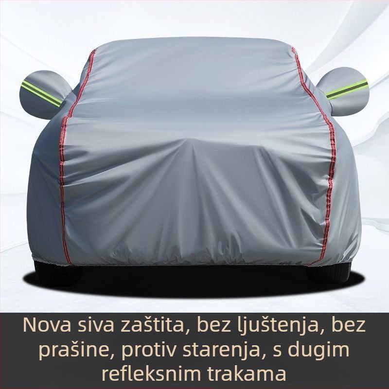 Pokrov za automobil Nissan X-Trail - Oxford tkanina, izdržljiv, vodootporan, UV zaštita, toplinska izolacija, potpuno pokrivanje