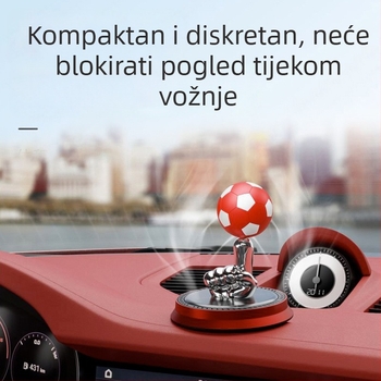 Solarni automobilski aromaterapijski ukras za središnju konzolu, s Frezija mirisom, 10–20 ml, 16–30 dana