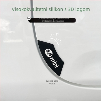 Silikonska bočna zaštitna traka za vrata Geely Panda Mini – dodatak za modifikaciju automobila, materijal: silikon