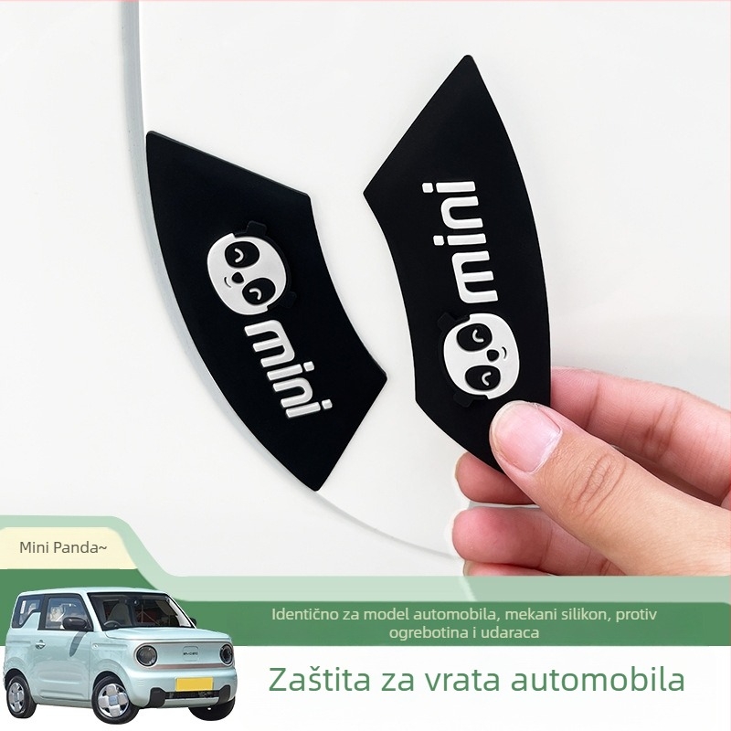 Silikonska bočna zaštitna traka za vrata Geely Panda Mini – dodatak za modifikaciju automobila, materijal: silikon