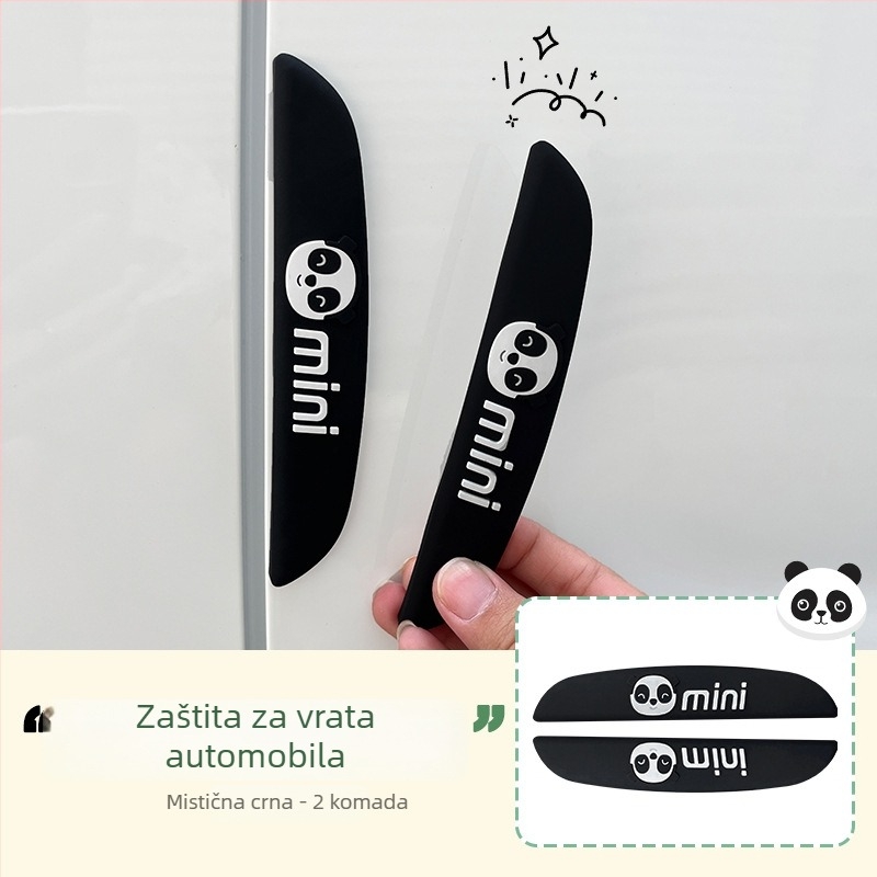 Silikonska bočna zaštitna traka za vrata Geely Panda Mini – dodatak za modifikaciju automobila, materijal: silikon