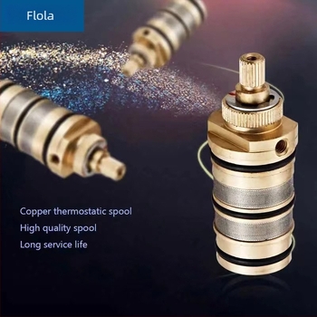 Termostatsko jezgro ventila za tuš – mesing, voda, max 90°C, rotacija 360°, WRAS certificirano