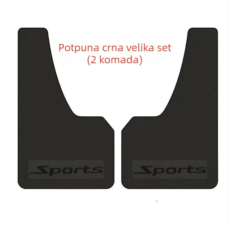 Gumeni blatnik za automobile, SUV i pickup – štiti od blata i vode