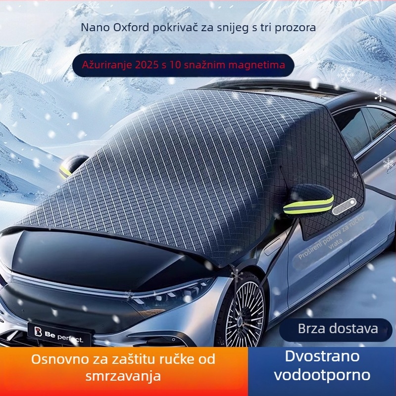 Univerzalni pokrov prednjeg vjetrobranskog stakla od Oxford platna – ugrađena instalacija, 900 g, podrijetlo Zhejiang