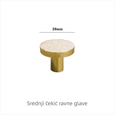 Mesingana ručka s teksturom u obliku gljive, kuglasta s jednim otvorom, pogodna za ormariće, ormariće za cipele, ladice i vrata garderobe, moderan minimalistički stil