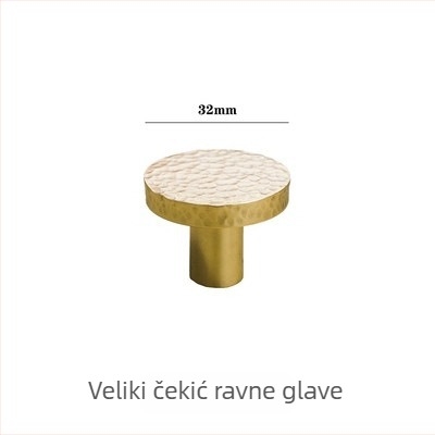 Mesingana ručka s teksturom u obliku gljive, kuglasta s jednim otvorom, pogodna za ormariće, ormariće za cipele, ladice i vrata garderobe, moderan minimalistički stil