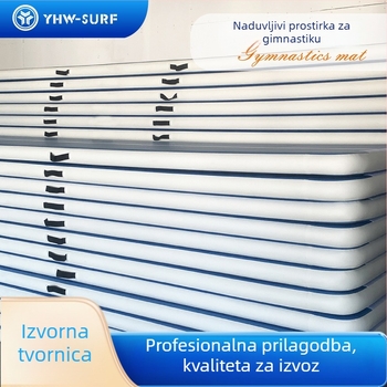 Dvostruko nafukiva gimnastička podloga s PVC površinom, OEM 0012, opća namjena, sportske podloge