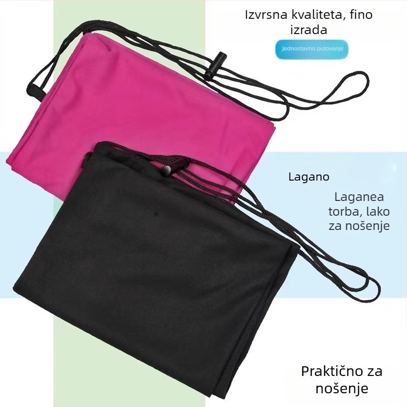 Prenosna torba za rekete za badminton i tenis, s flanelnom podstavom i vanjim poliester materijalom, s tiskanim logom, za odrasle, univerzalno skladištenje reketa.