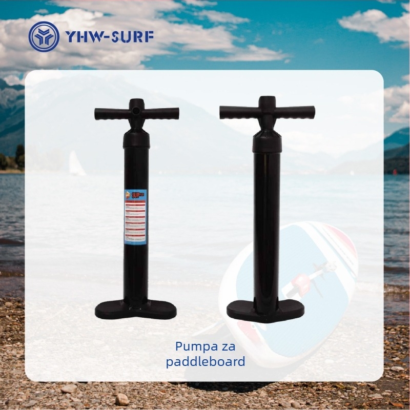 Ručna pumpa dvostrukog smjera visoke tlaka za nafukljive SUP-ove, kajak, joga podlogu i surf dasku — prijenosna