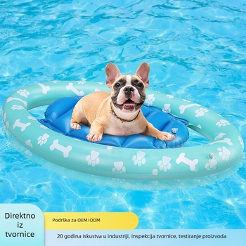 Naduvani plutač za pse, PVC, sklopivi