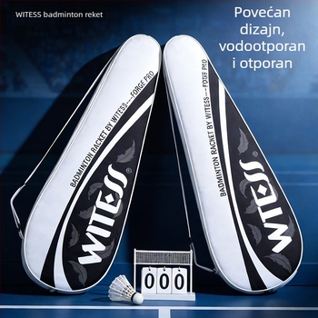 Crossbody torba za badminton/tenis, velika zapremina — platno, vodootporna tkanina, model YB105, marka WITESS/Shooter, za odrasle