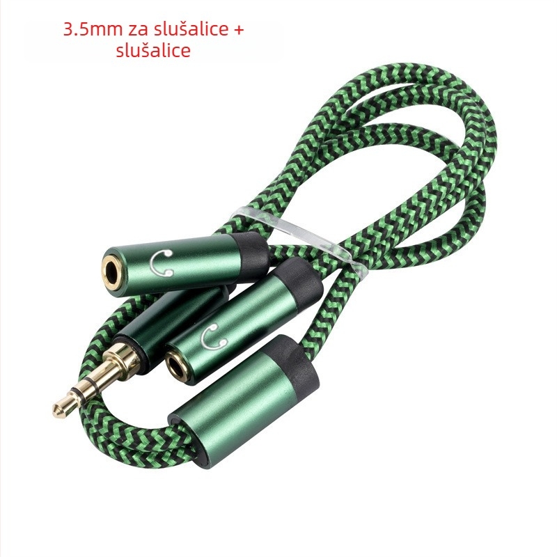 Kabel za audio 3,5 mm - pozlaćeno bakreno jezgro, bakreni vodič, audio linija za digitalne uređaje