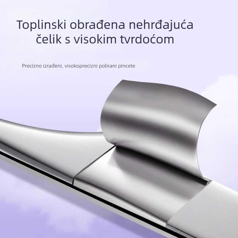 Profesionalni kozmetički alat od nehrđajućeg čelika: klipsa za akne tip ćelije, delfin klip, porijeklo Yangjiang, trajanje 5 godina
