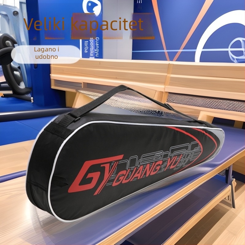 Ruksak za badminton/teniske rekete, Oxford tkanina, vodootporan, Guangyu, za odrasle, za vanjske sportove i stolni tenis