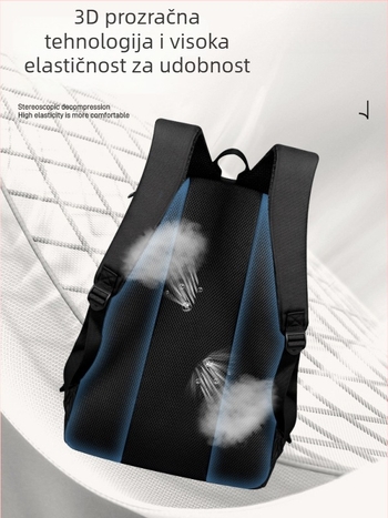 Ruksak Li Ning od poliestera, model Abs v203-1, za trčanje i raketne sportove (stolni tenis, badminton)