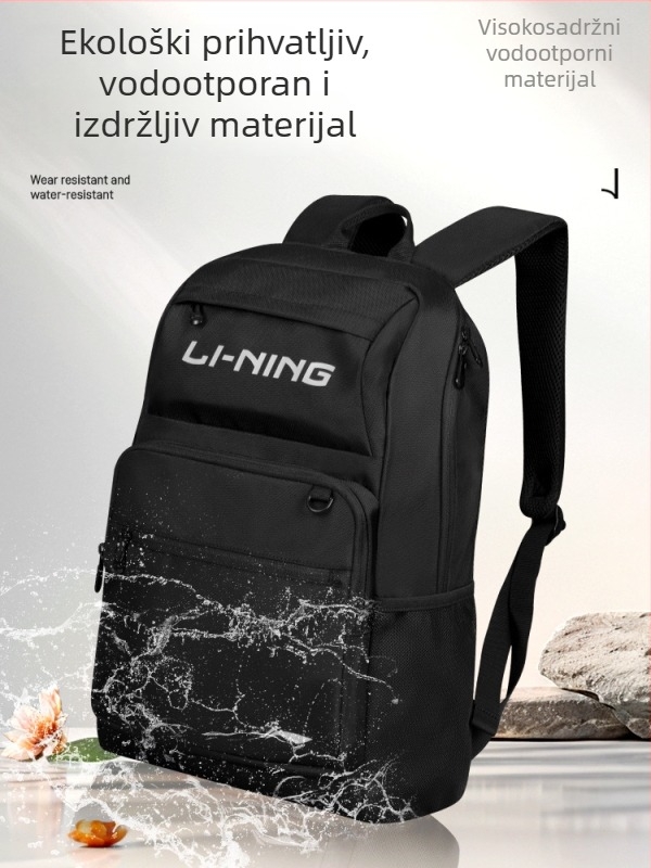 Ruksak Li Ning od poliestera, model Abs v203-1, za trčanje i raketne sportove (stolni tenis, badminton)