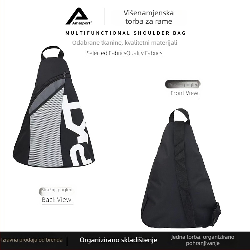Torba za pickleball rekete, preko ramena, vanjska sportska torba, pogodna za badminton/tenis rekete