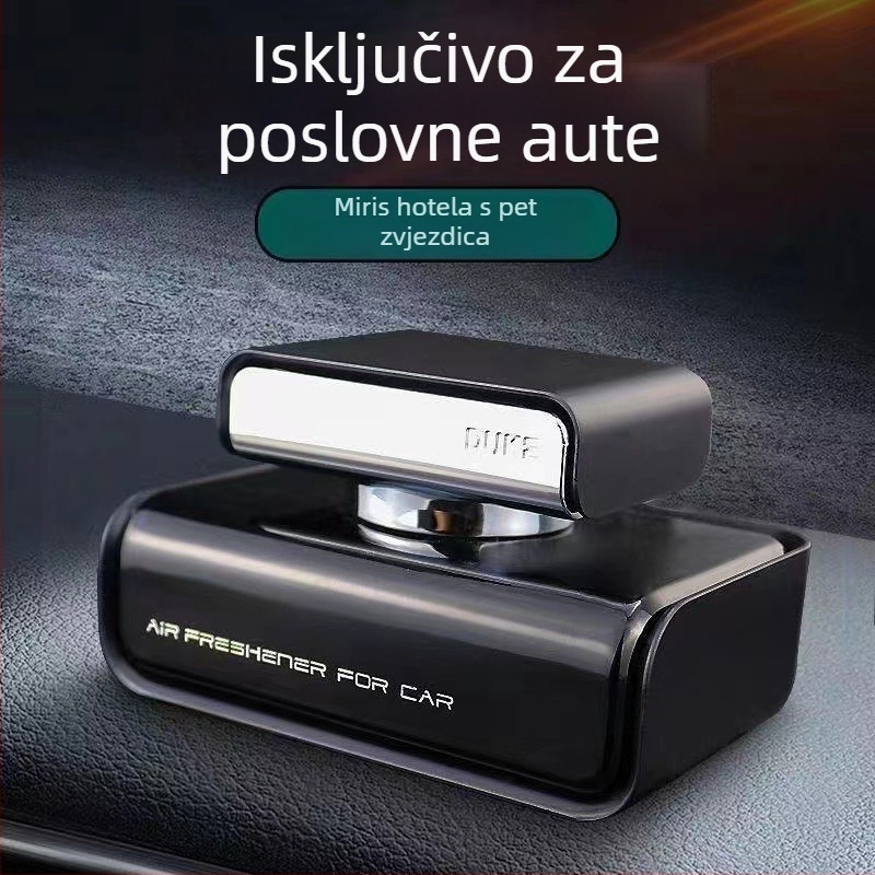 Automobilski aromaterapijski parfem za sjedalo — cvjetni ton s mirisom Lily of the Valley; zapremina 50–100 mL; trajanje isparavanja 61–90 dana; materijal: legura + staklo