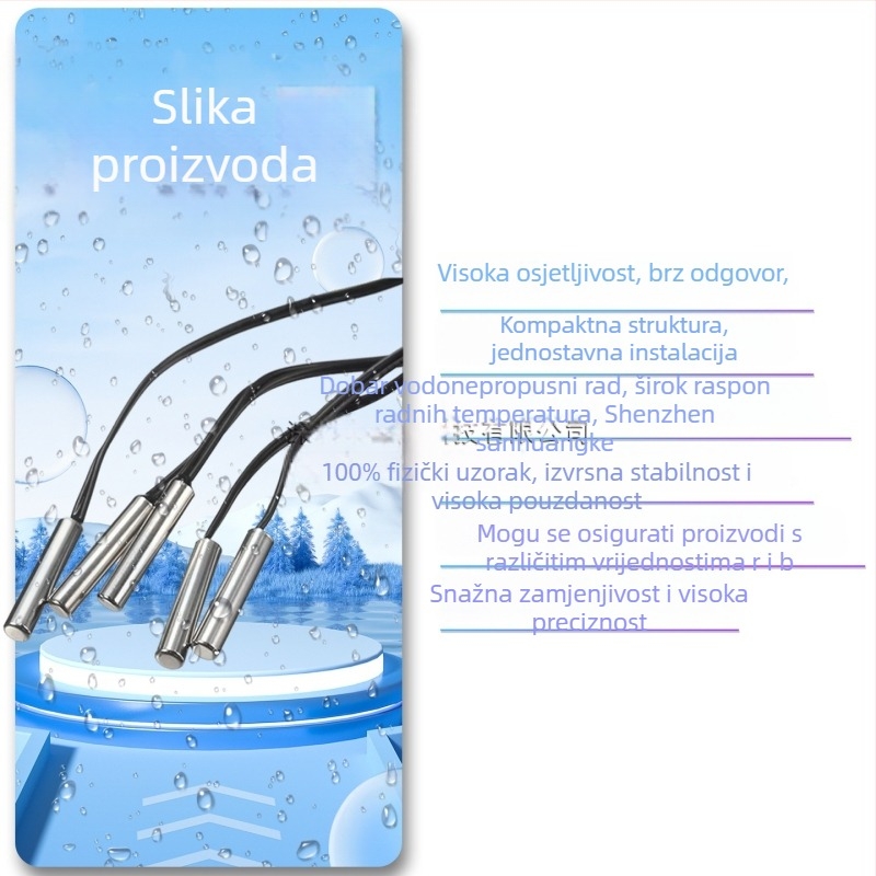 Termistorski senzor temperatura – sonda Probe, 3950 NTC, 10K, točnost 1%