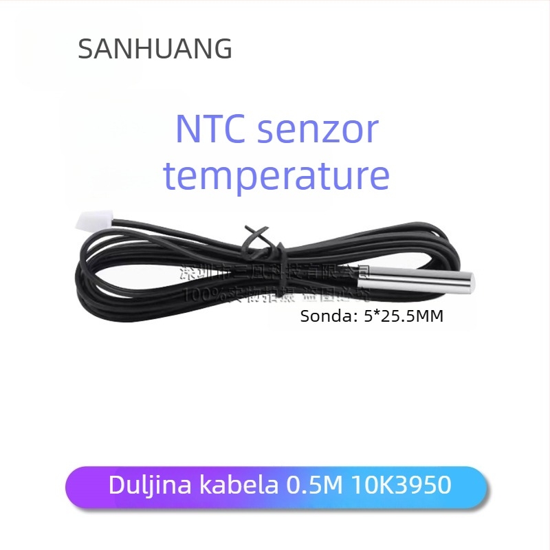 Termistorski senzor temperatura – sonda Probe, 3950 NTC, 10K, točnost 1%