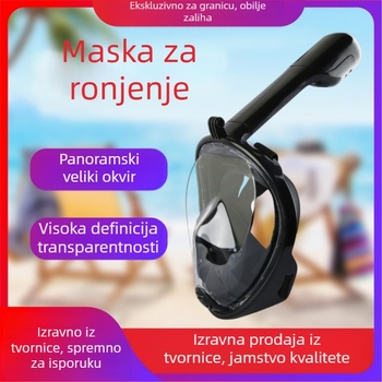 Maska za šnorkanje – ABS materijal, ovlaštena privatna marka, neutralna marka, nije za djecu, Kategorija: Drugo