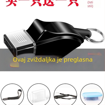 Profesionalna zviždaljka sudije za vanjske treninge — zvuk visoke frekvencije, upotreba spašavanja/preživljavanja, pogodna za košarku i tjelesni odgoj