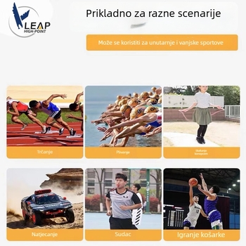 Tianfu PC3830A — Elektronički štoper, digitalni tajmer s kalendarom, alarmom i odbrojavanjem; ABS kućište, vodootporno, pauza, protuklizna površina, troredni prikaz