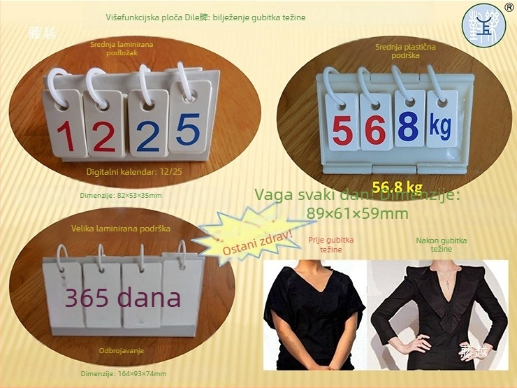 Biliard tablica rezultata – taktička ploča s karticama za zamjenu