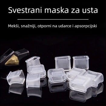 Hua Zai PVC zviždaljka sa silikon zaštitnikom usana i navlakom za zviždaljku