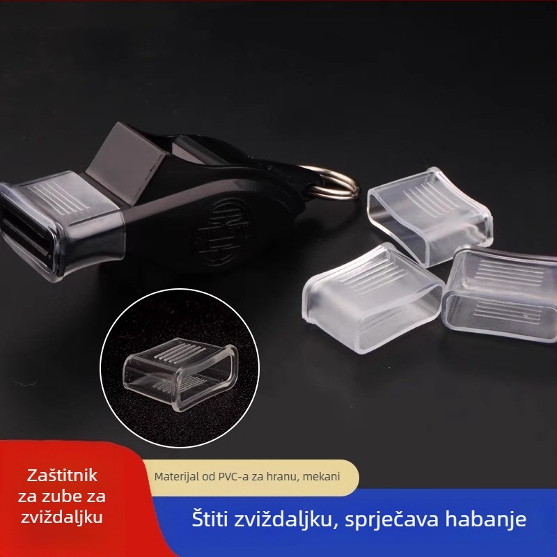 Hua Zai PVC zviždaljka sa silikon zaštitnikom usana i navlakom za zviždaljku