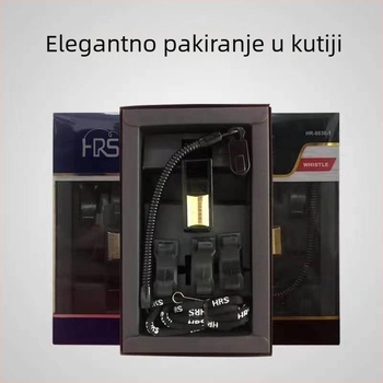 Sudijska zviždaljka Sai Baolong, ABS materijal, tiskano logo, mogućnost prilagodbe, pakiranje 100 komada.