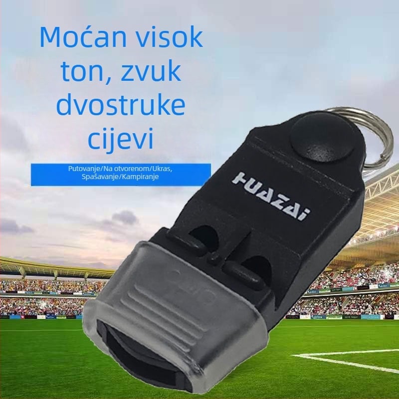 Sudska zviždaljka Hua Zai H-008, ABS smola, logotip otisnut