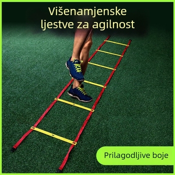 Set ljestvi za agilnost za nogomet – PP materijal, Riding Track oprema za trening, prilagodba dostupna, privatna etiketa s licenciom