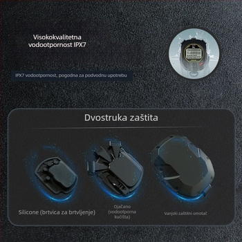 Yisheng elektronički štoper za nastavnike tjelesnog odgoja, vodootporan s pauzom, troredni prikaz, modeli 810f (10 redova) / 8100f (100 kanala)