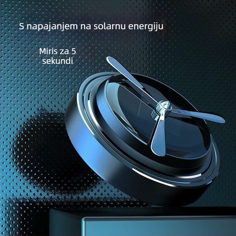 Držač automobilski parfem od aluminijske legure, prirodan miris drveta, prirodno isparavanje mirisa, marka Fawn running, prilagodljiv logotip