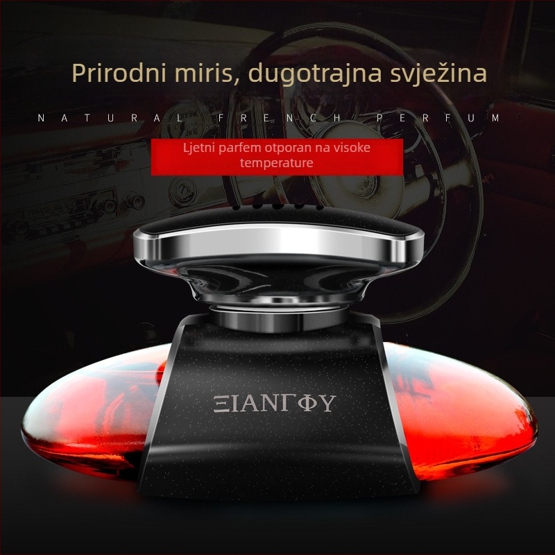 Parfem za unutrašnjost automobila - tekućeg tipa, miris oceana, staklena bočica + ABS premaz, parfem za sjedalo, dekorativan i aromatičan