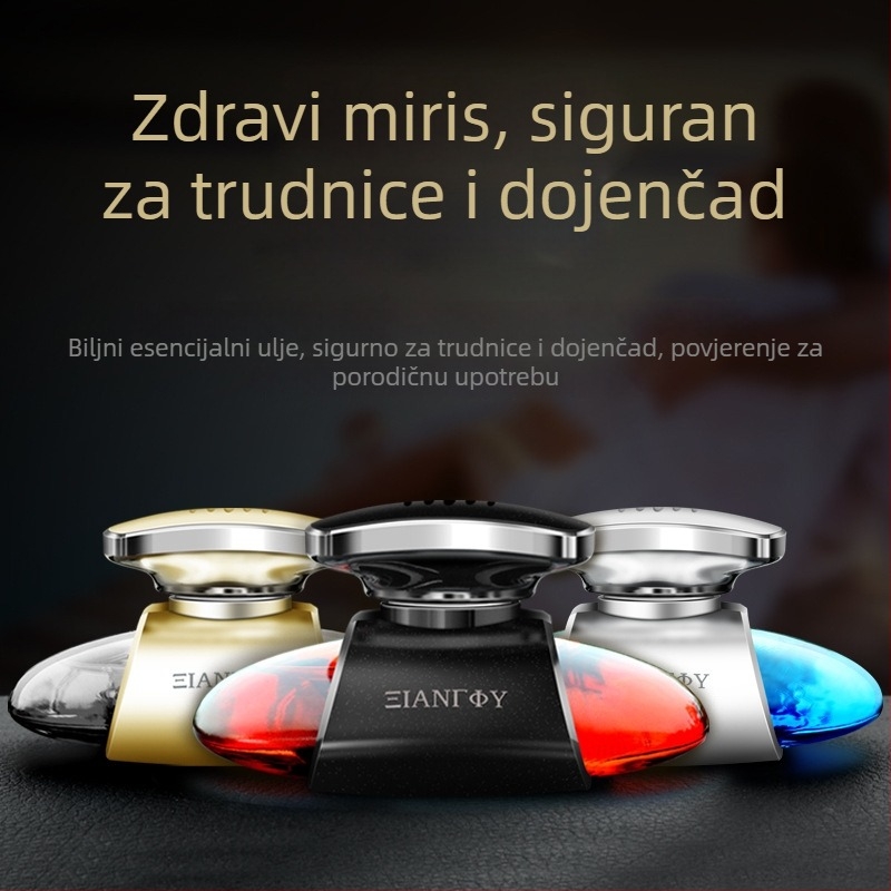Parfem za unutrašnjost automobila - tekućeg tipa, miris oceana, staklena bočica + ABS premaz, parfem za sjedalo, dekorativan i aromatičan