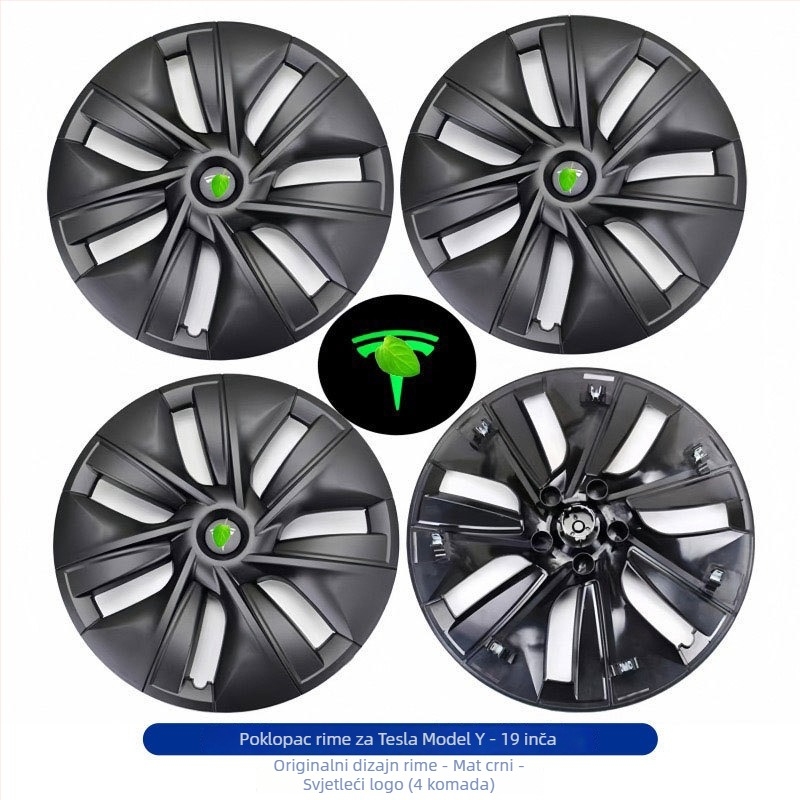 Poklopac kotača za Tesla Model Y/3 – plastični, prilagodljiv, kompatibilan s Model Y/3, podrijetlo Guangzhou