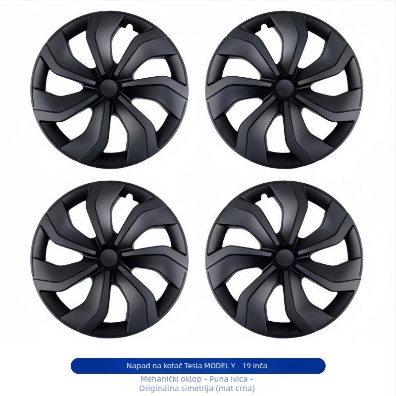 Poklopac kotača za Tesla Model Y/3 – plastični, prilagodljiv, kompatibilan s Model Y/3, podrijetlo Guangzhou