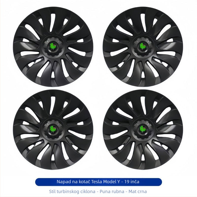 Poklopac kotača za Tesla Model Y/3 – plastični, prilagodljiv, kompatibilan s Model Y/3, podrijetlo Guangzhou