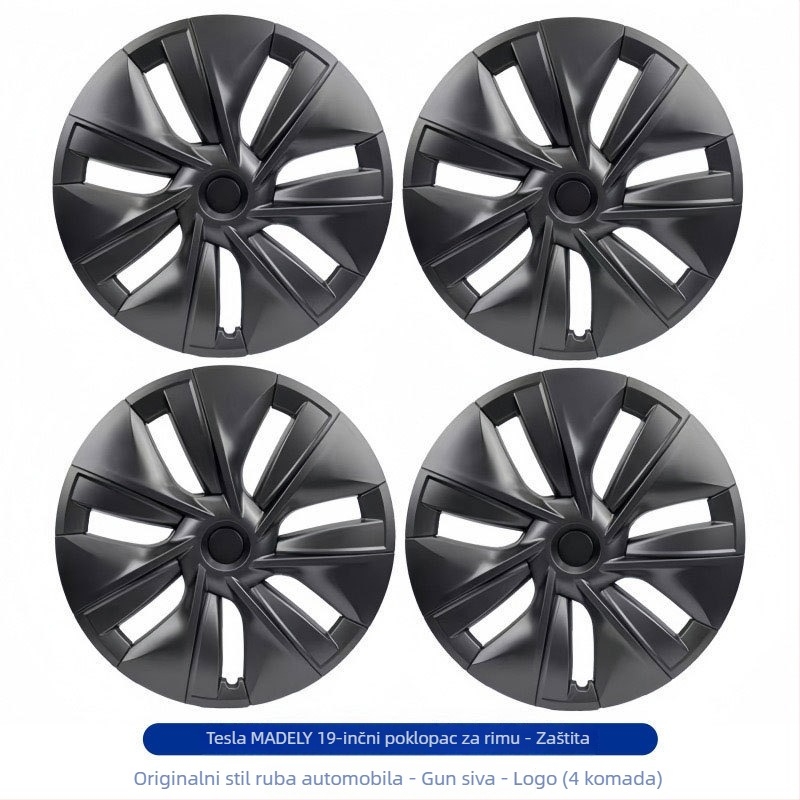 Poklopac kotača za Tesla Model Y/3 – plastični, prilagodljiv, kompatibilan s Model Y/3, podrijetlo Guangzhou